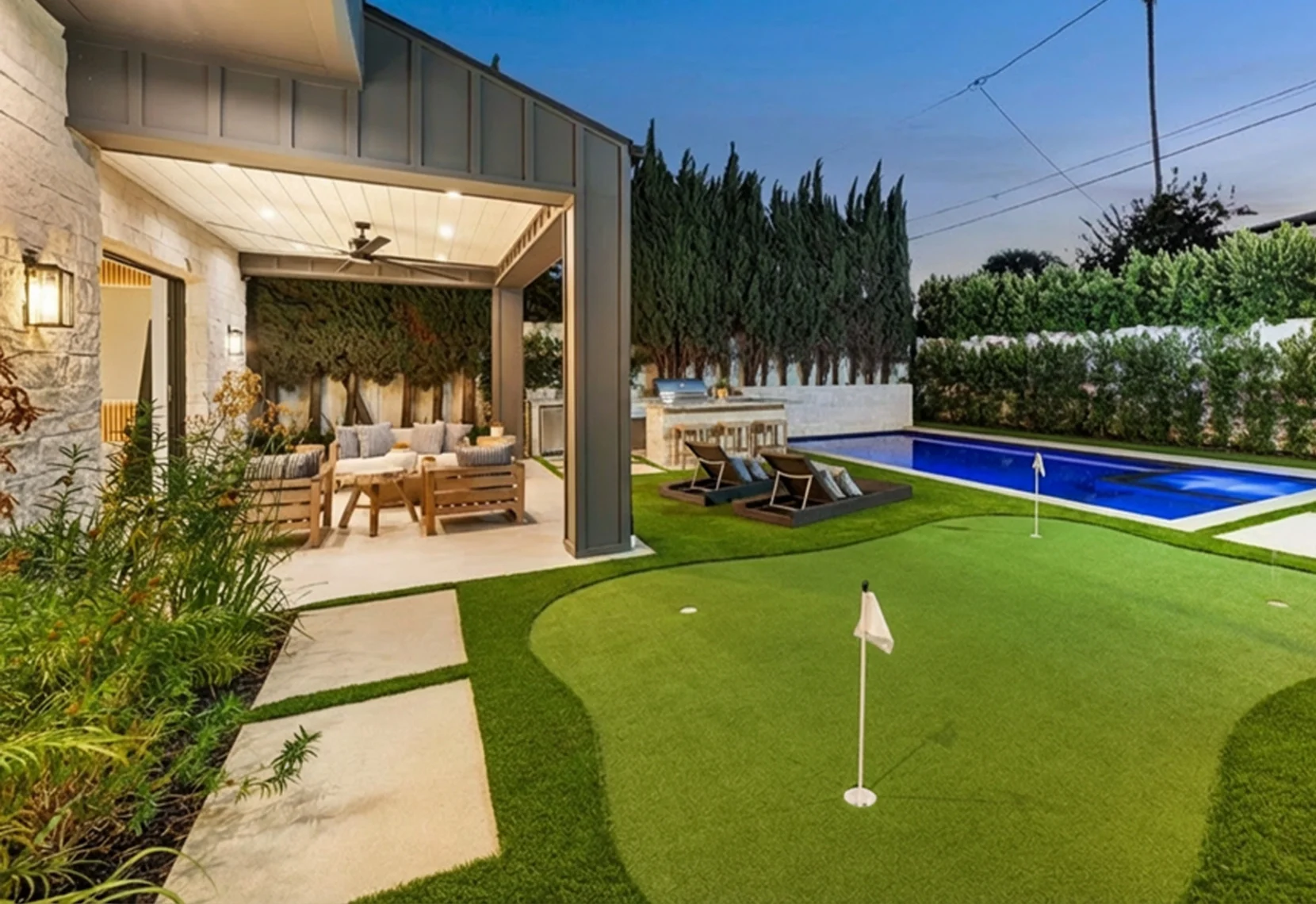 Backyard Recreation feature